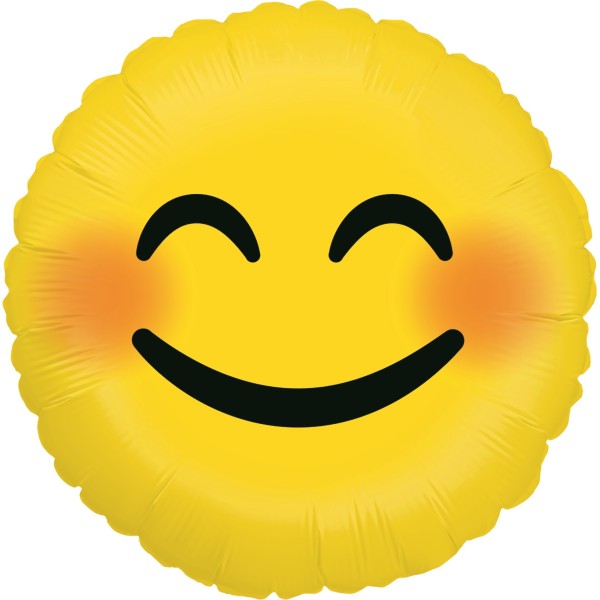 Betallic Folienballon Emoji lachender Smiley 45cm/18"