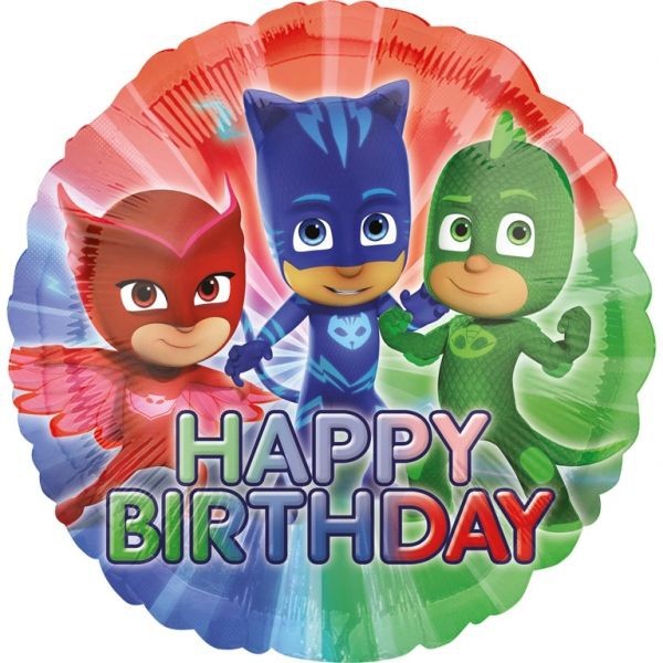 Anagram Folienballon "PJ Masks - Happy Birthday" 43cm/17"