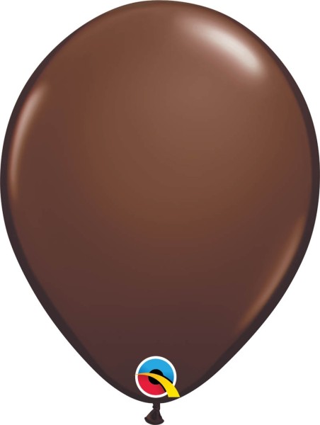 Qualatex Latexballon Fashion Chocolate Brown 28cm/11" 100 Stück