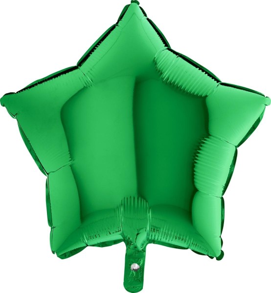 Grabo Folienballon Star Green 45cm/18" (unverpackt)