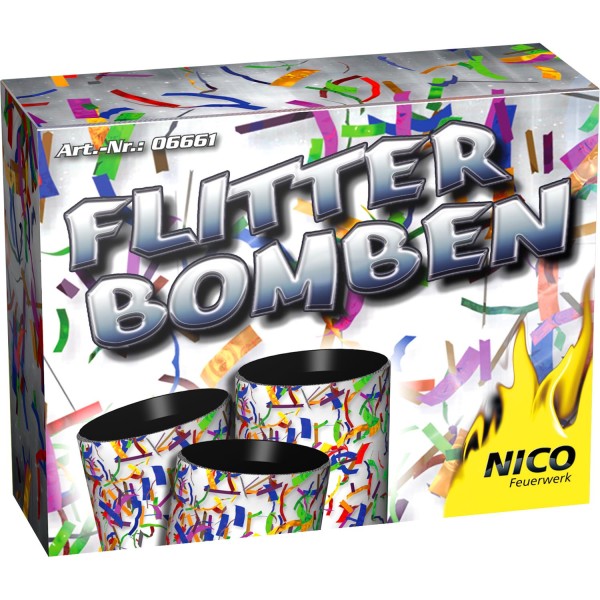 Nico Flitterbombe, 3er-Schachtel