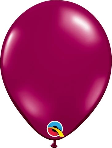 Qualatex Latexballon Jewel Sparkling Burgundy 13cm/5" 100 Stück