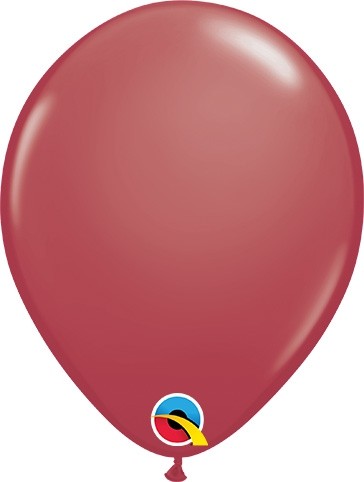 Qualatex Latexballon Solid Fashion Cranberry 13cm/5" 100 Stück