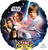 Anagram Folienballon Sing-A-Tune Star Wars 70cm/28"  Anagram Folienballon Sing-A-Tune Star Wars 70cm/28"