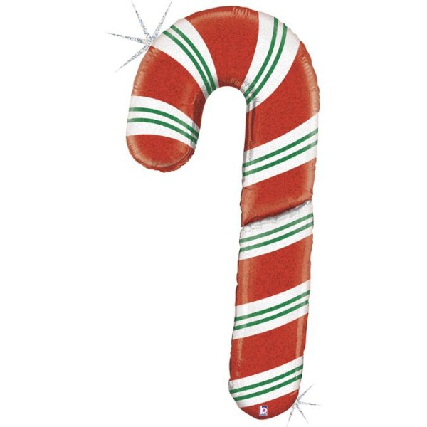 Betallic Folienballon Special delivery Candy Cane 152cm