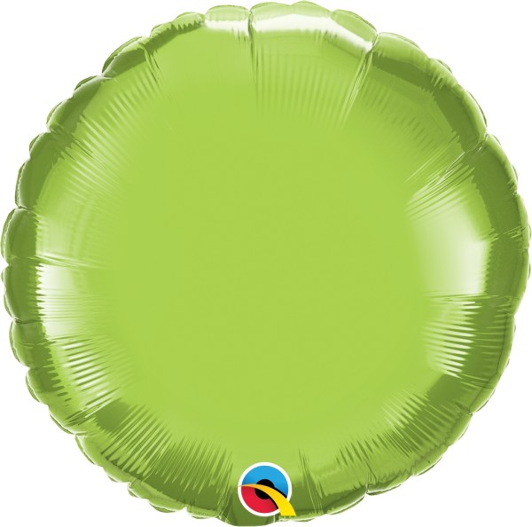 Qualatex Folienballon Rund Lime Green 45cm/18"