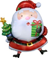 Anagram Folienballon Santa Claus 80cm/31"  Anagram Folienballon Santa Claus 80cm/31"