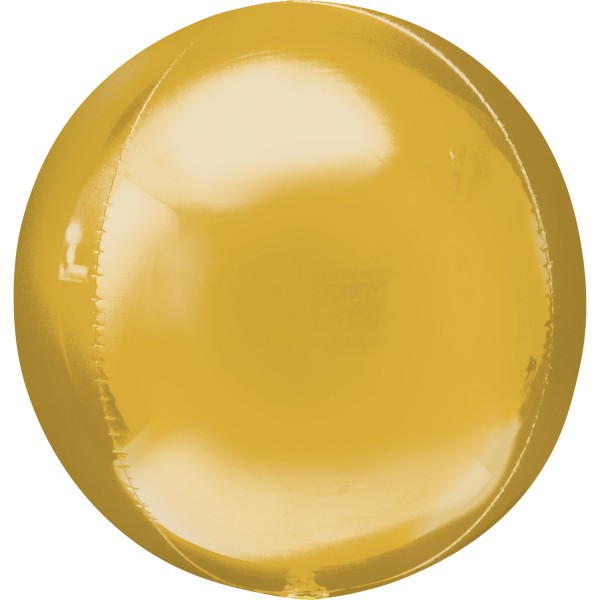 Anagram Folienballon Jumbo Orbz Gold 50cm/20" (unverpackt)