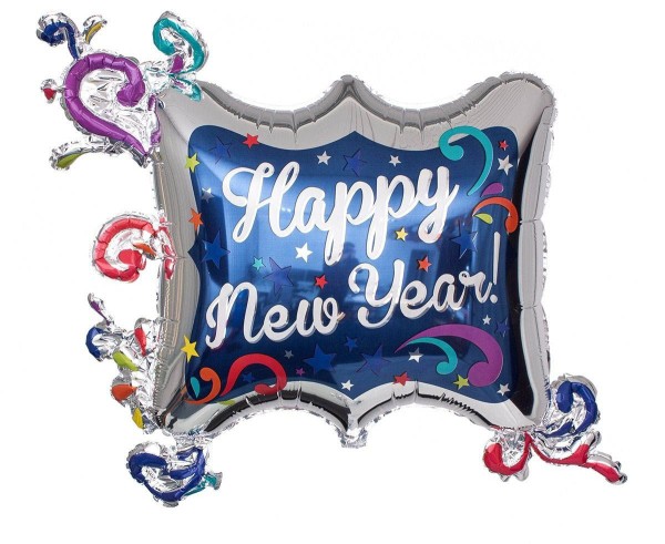 Anagram Folienballon Happy New Year 85cm