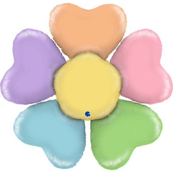 Grabo Folienballon Shape Colorful Daisy 108cm/42"