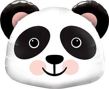 Qualatex Folienballon Precious Panda 35cm/14" (unverpackt)