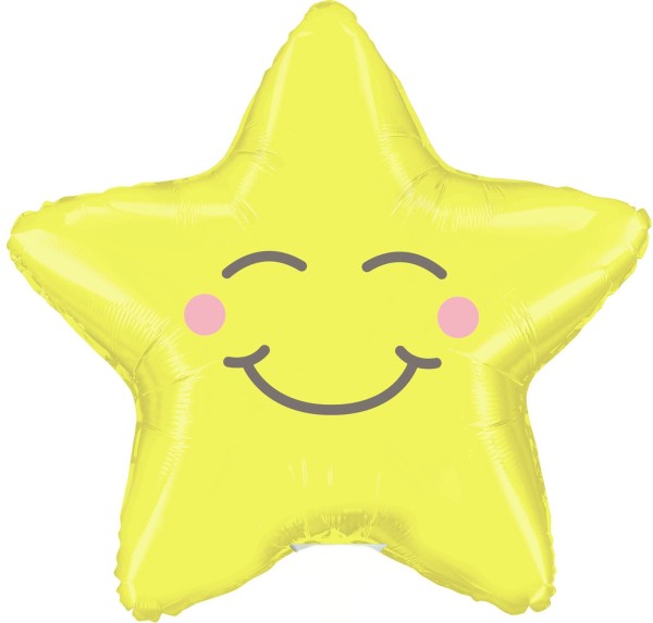 Betallic Folienballon Chubby Star Mini 35cm/14" (unverpackt)