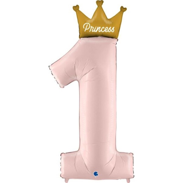 Grabo Folienballon My 1st Birthday Princess 117cm/46"