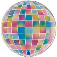 Grabo Folienballon Globe Strobo 4D 38cm/15"  Grabo Folienballon Globe Strobo 4D 38cm/15"