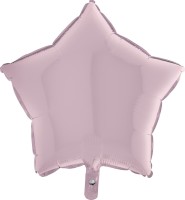 Grabo Folienballon Star Pastel Pink 45cm/18" (unverpackt)  Grabo Folienballon Star Pastel Pink 45cm/18" (unverpackt)