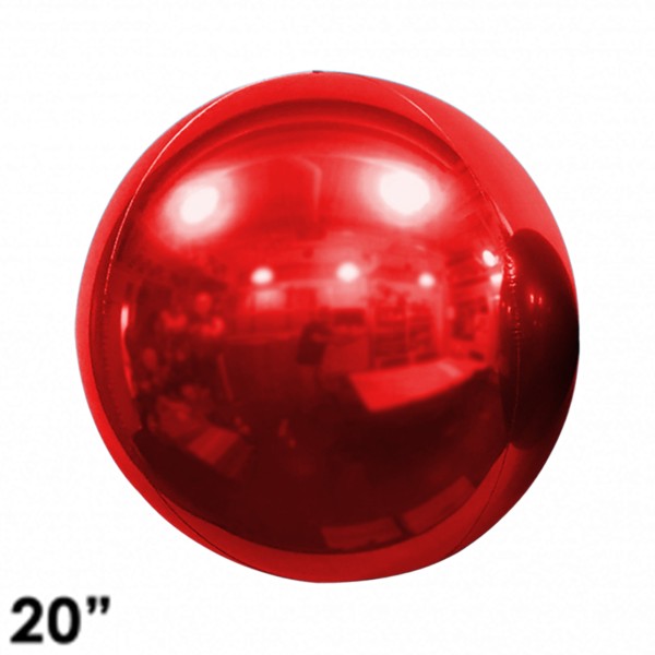 SAG Spiegel Ballon Rot