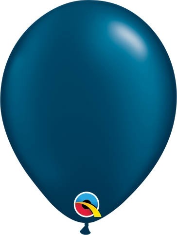 Qualatex Latexballon Radiant Pearl Midnight Blue 13cm/5" 100 Stück
