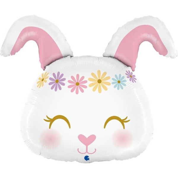 Grabo Folienballon Shape Hippie Bunny 65cm/25"