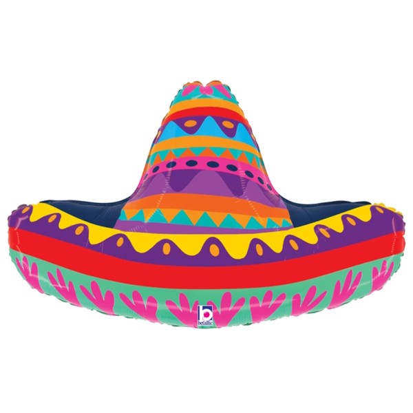 Betallic Folienballon XXL Festive Sombrero 80cm/32"