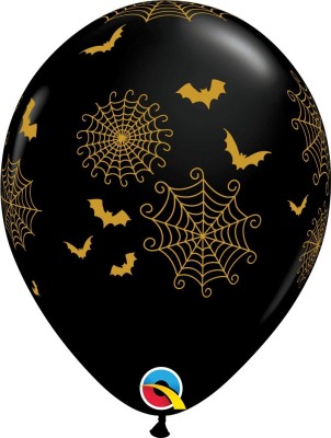 Halloween Luftballons Dekoration – BOO, Geister & Kürbis Folienballons In Rosa & Lila