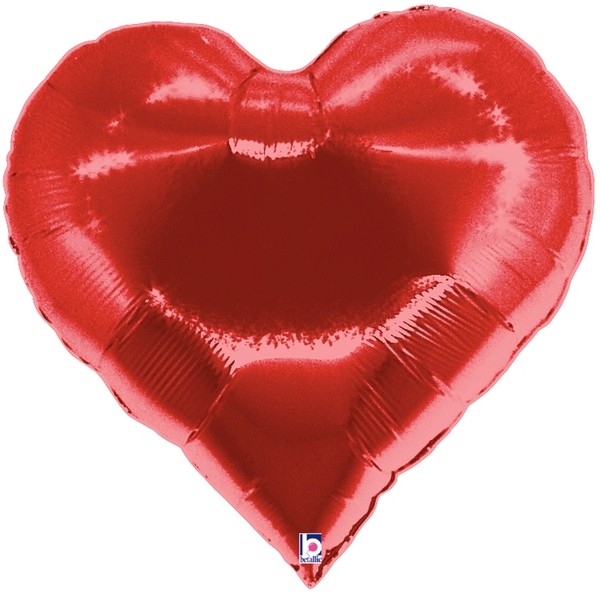 Betallic Folienballon Casino Heart (Herz) 75cm/30"