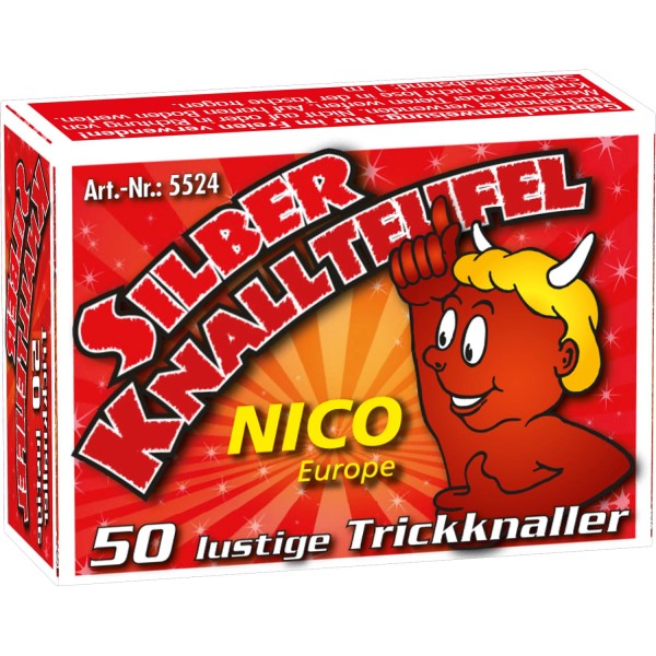 Nico Knallteufel, 50er-Schachtel
