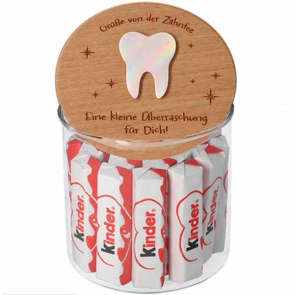 Goodtimes Geschenkglas Grüße von der Zahnfee 530ml