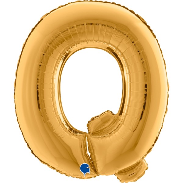Grabo Folienballon Buchstabe Q Gold 100cm/40"
