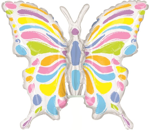 Betallic Folienballon Pastel Butterfly Mini 35cm/14" (unverpackt)