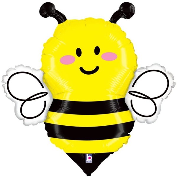 Betallic Folienballon Bee Mini 35cm/14" (unverpackt)