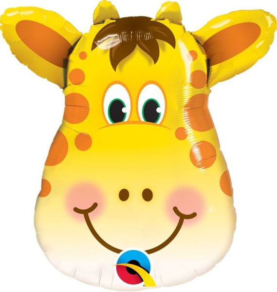 Qualatex Folienballon Jolly Giraffe 35cm/14" (unverpackt)