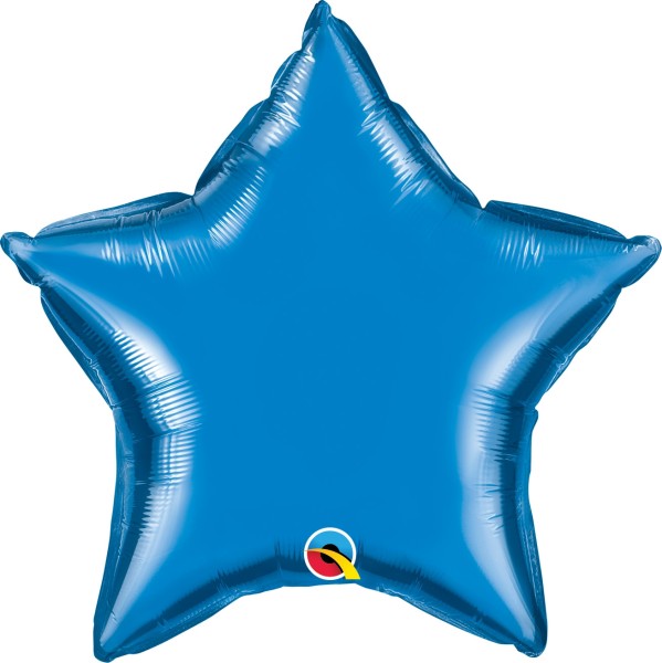 Qualatex Folienballon Stern Sapphire Blue 50cm/20" (unverpackt)