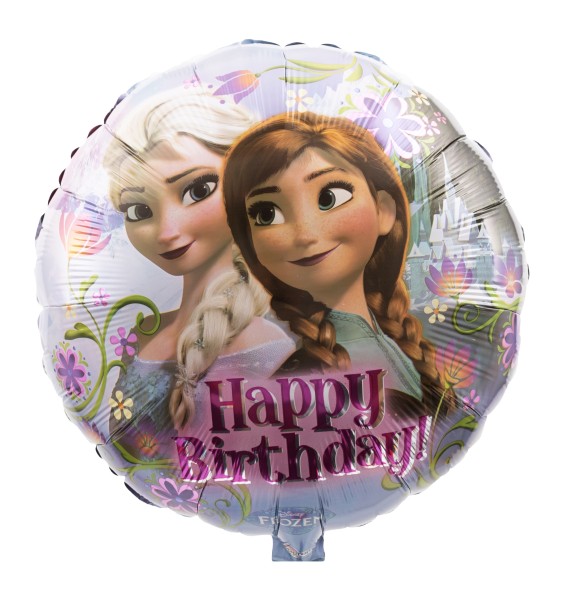 Anagram Folienballon Disney Frozen "Happy Birthday" 43cm/17''