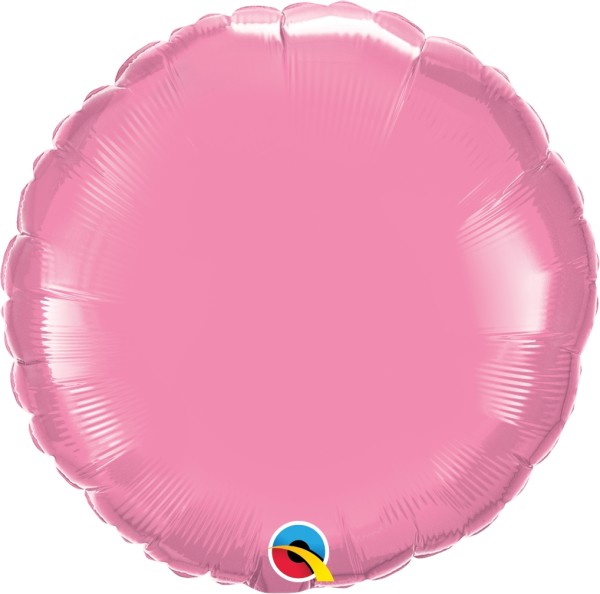 Qualatex Folienballon Rund Rose 45cm/18"