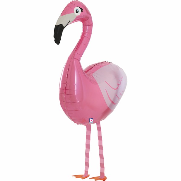 Betallic Folienballon Shape Friends Flamingo Airwalker 100cm/39"