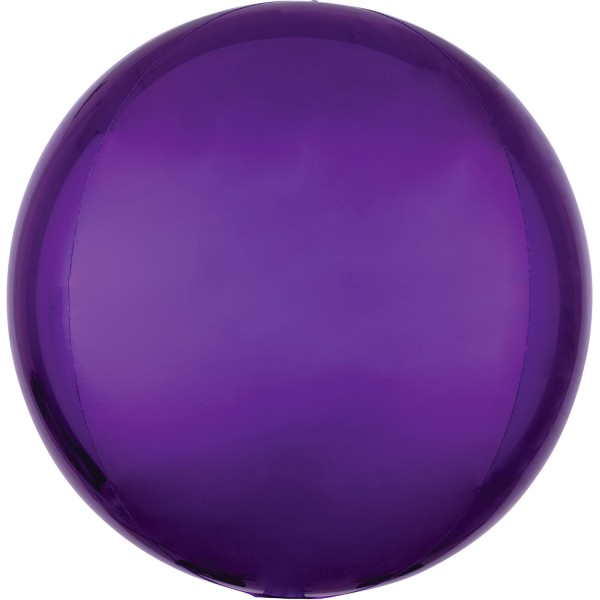 Anagram Folienballon Orbz Purple 40cm/16" (unverpackt)