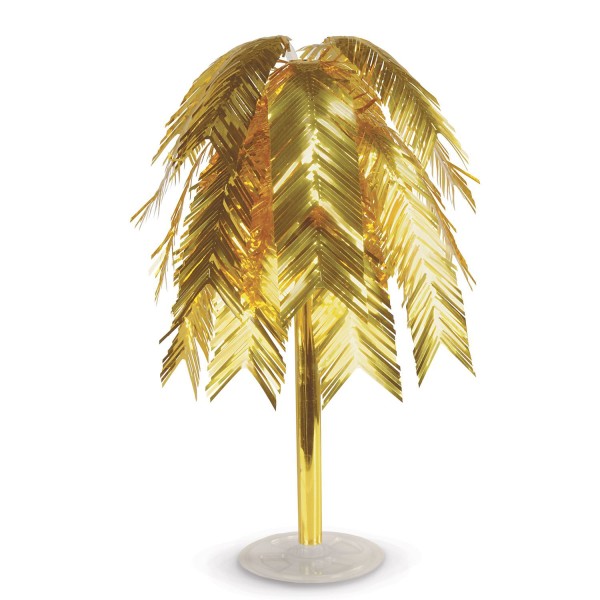 Beistle Metallic-Kaskade Centerpiece Gold