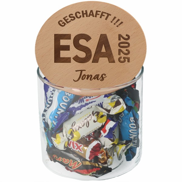 Goodtimes Geschenkglas ESA 2025 "Name"