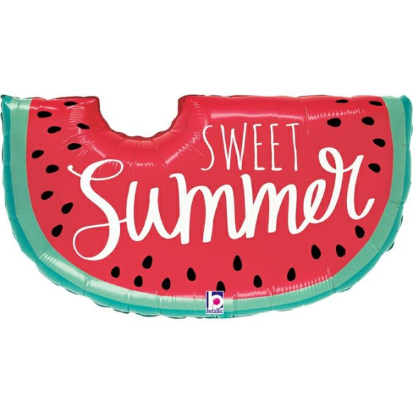 Betallic Folienballon Summer Watermelon 89cm / 35''