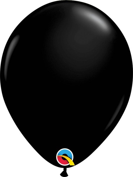 Qualatex Latexballon Fashion Onyx Black 28cm/11" 100 Stück