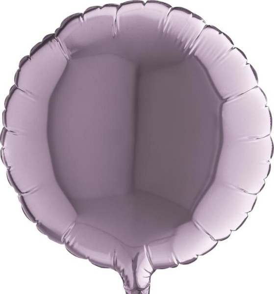 Grabo Folienballon Rund Lilac 23cm/9" (unverpackt)