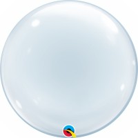 Qualatex Deco Bubble Clear 50cm/20"  Qualatex Deco Bubble Clear 50cm/20"