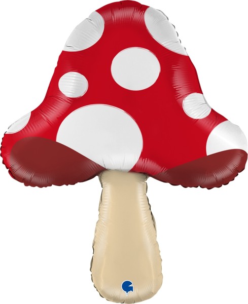 Grabo Folienballon Shape Mushroom 65cm/26"