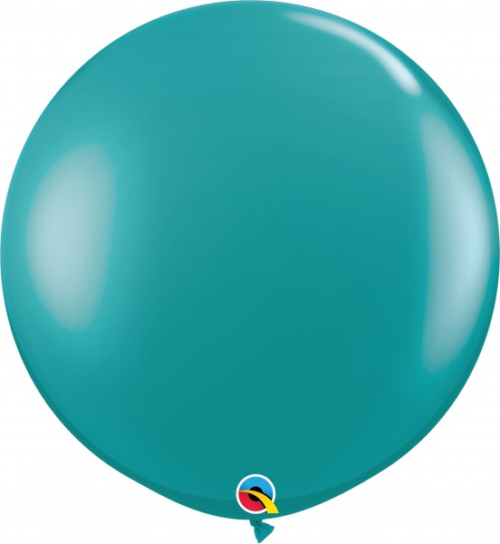 Qualatex Latexballon Jewel Teal 90cm/3' 2 Stück