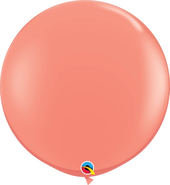 Qualatex Latexballon Fashion Coral 90cm/3' 2 Stück