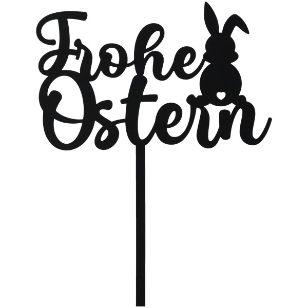 Goodtimes Cake Topper "Frohe Ostern" Acryl