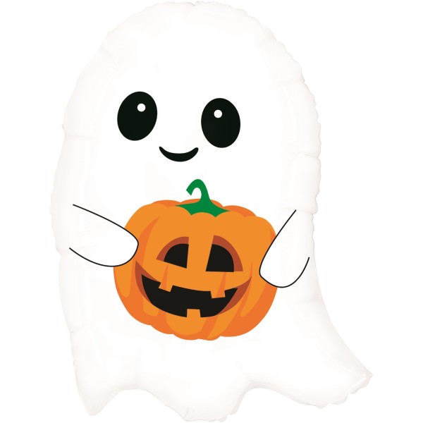 Betallic Folienballon XL Cute Lil Ghost 55cm/22"