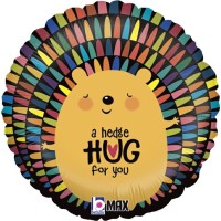 Betallic Folienballon Hedge Hug For You  45cm/18"  Betallic Folienballon Hedge Hug For You  45cm/18"