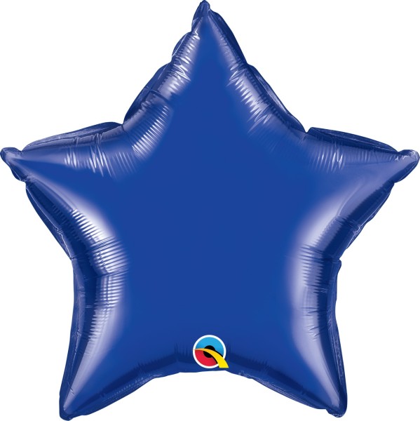 Qualatex Folienballon Stern Dark Blue 50cm/20" (unverpackt)