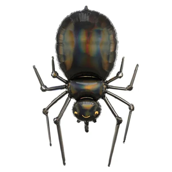 PartyDeco Folienballon Spinne 60x101cm